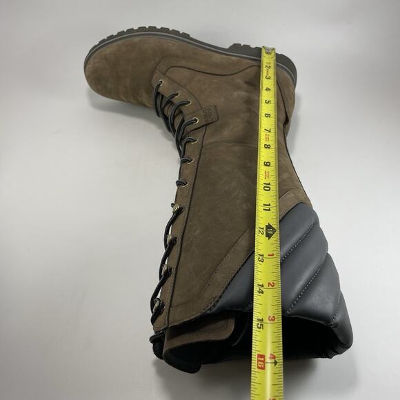 Helly Hansen Solli Tall Boots Womens Size 10 Brown Leather Lace Up Winter Riding - Picture 5 of 10